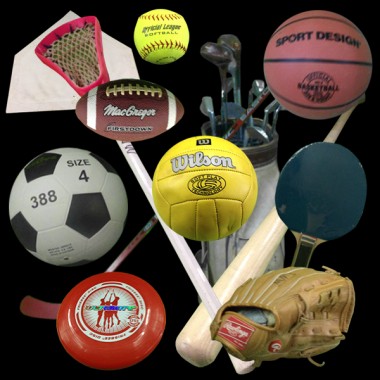 Assorted Sports Equipment