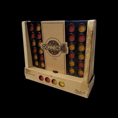 Wooden Connect 4